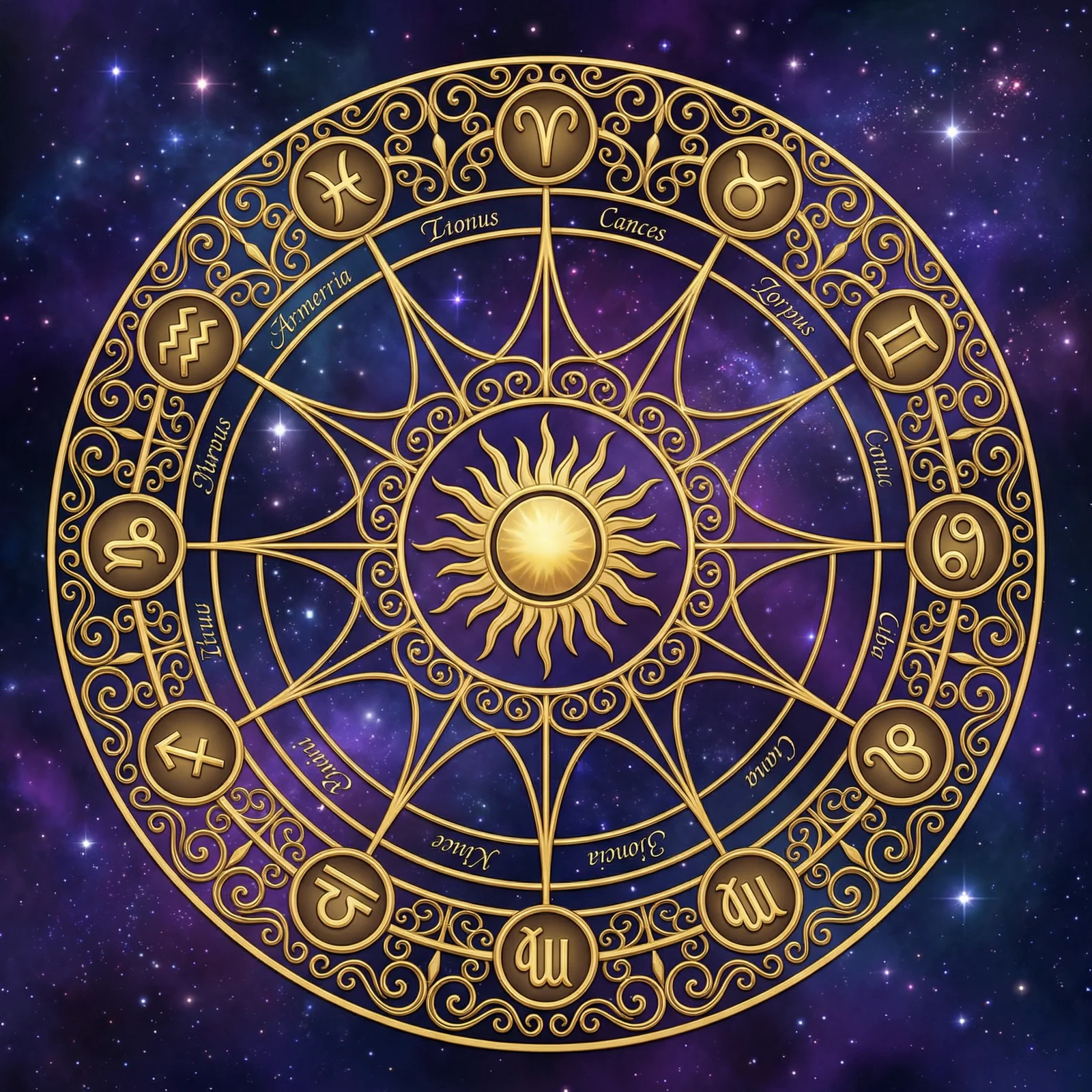 十二宫彩运指数轮盘 - 星象彩运占星馆 - 极速飞艇